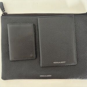 Hook and Albert pouch, passport cover and card holder wallet